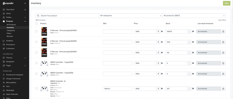 New design inventory