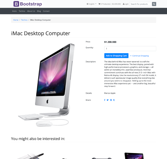 Product Page