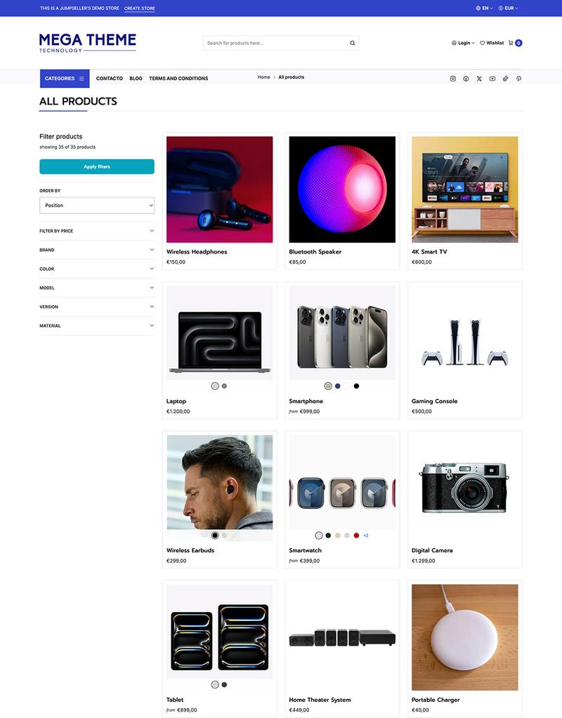 Category Page