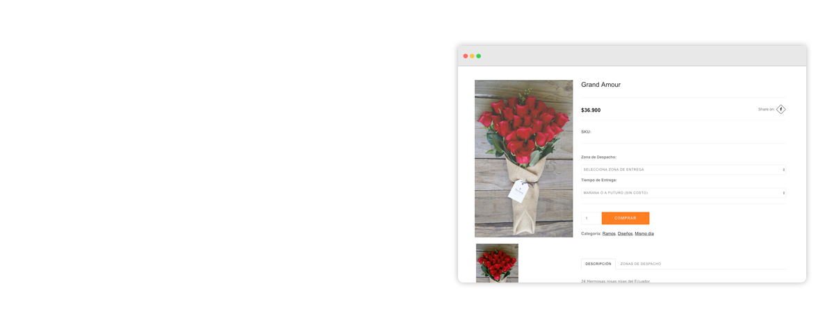 Sell Flowers with Jumpseller