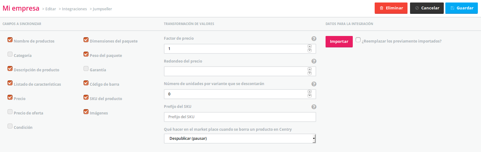 Admin de Centry
