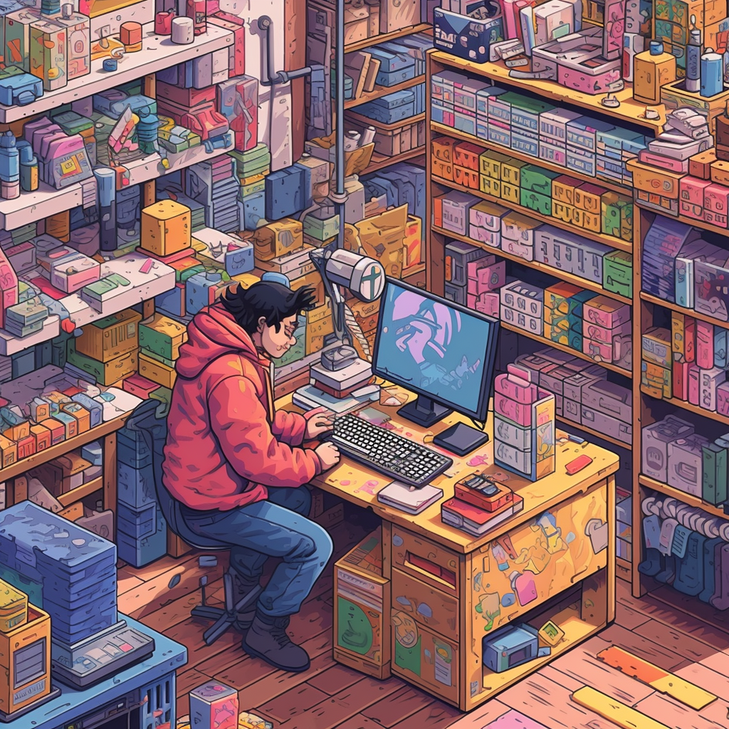 Imagen de una persona preparando un paquete para el envío.