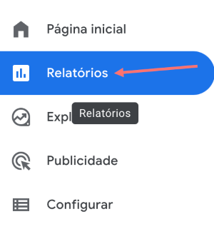 google analytics relatório
